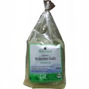 Kräutersalz Mediterran 400 g Nachfüllbeutel Salz Heuschrecke (Dies ist ein SET aus 4 Packungen)